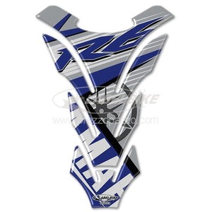 Copertura Serbatoio Moto Yamaha R6 con Pad in Resina Metallizzata, Ricambio per Serbatoio Originale Prodotto in Italia, Modello 7426814552963 - Product Image 2