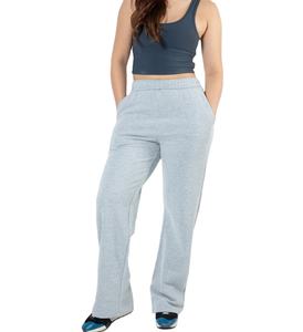 Pantalon de jogging décontracté taille haute pour femme, coupe droite, idéal pour la gym - Product Image 1