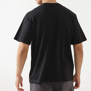 เสื้อยืดโอเวอร์ไซส์สไตล์ล่าสุด ผ้าฝ้าย 100% ลายตัวอักษร คุณภาพสูง ป้องกันขนร่วง บริการ OEM ผู้ผลิตชั้นนำ เสื้อผู้ชาย - Product Image 2