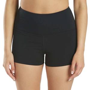 Meilleure vente Short de yoga pour femme Taille haute Séchage rapide Respirant Respectueux de l'environnement Motif solide Sports actifs Fitness - Product Image 5