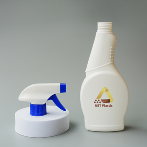 Botella de gatillo de plástico de etiqueta privada de 350ml con rociador de bomba para champú y limpiador multiusos - Product Image 3