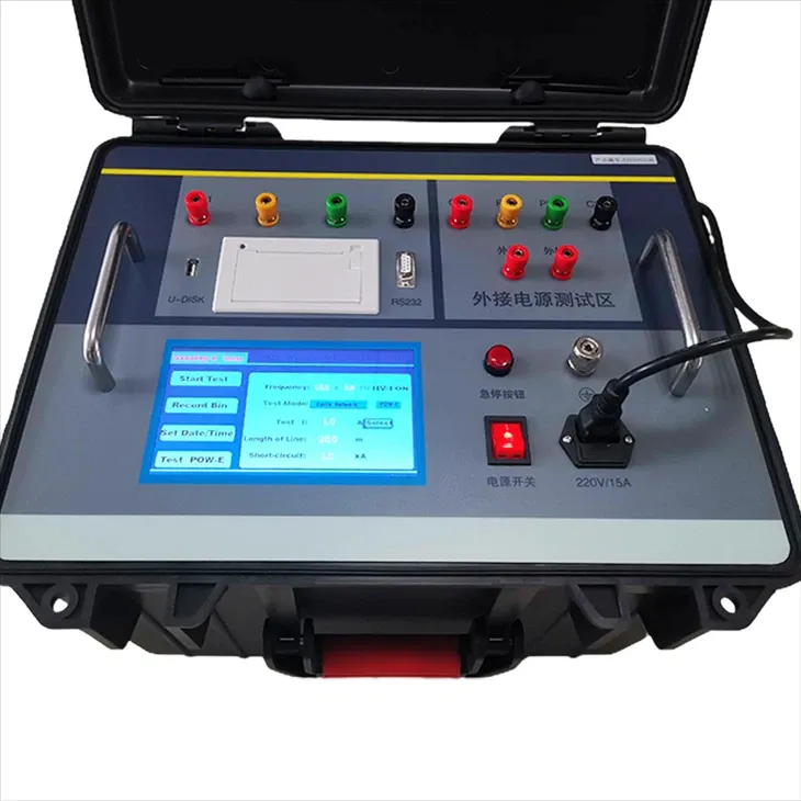 Kit de prueba de suelo del medidor de medición de resistencia de tierra digital portátil de alta calidad