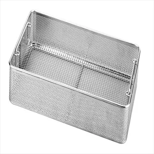 Medical 7 Pcs Sterilization Cassette Tray High Quality Fast Shipping Surgical Instrument Sterilization Containers Trays