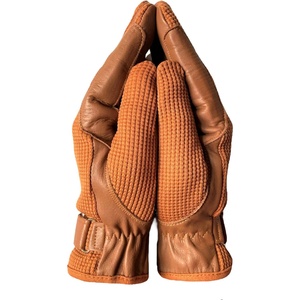 Gants d'équitation en cuir synthétique sur mesure, prix de gros, vente chaude, gants d'équitation d'hiver avec compatibilité tactile - Product Image 1