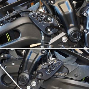 Protezioni per Cavalletto 3D su Misura con Adesivo Tank Pad per Moto Yamaha MT-07 2014-2023, Opzione Logo - Product Image 4
