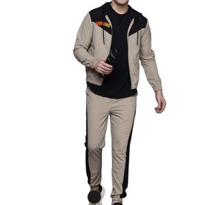 OEM Survêtement en nylon zippé de haute qualité Survêtement surdimensionné Baggy en coton Ensemble de survêtements zippés avec logo personnalisé - Product Image 3