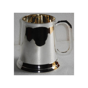 2025 Bar <b>Accessories</b> Cocktail Beer Mug Silver Plated Luxury Design Wholesale Price Supplier <b>Drinkware</b> Mug Top Quality Metal - Product Image 4