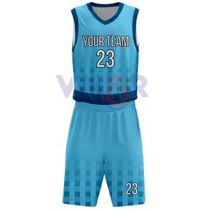 Vente en gros de nouveaux vêtements de sport, maillot de basket-ball, uniforme de basket-ball avec logo personnalisé, uniforme de basket-ball en polyester imprimé - Product Image 2