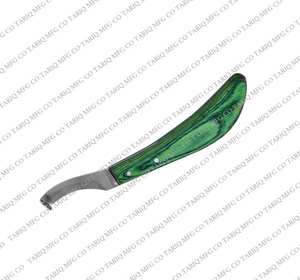 Cuchillo veterinario de acero inoxidable para pezuña, herramienta profesional para recortar pezuñas de caballo de TARIQ MFG CO CE ISO EU - Product Image 4