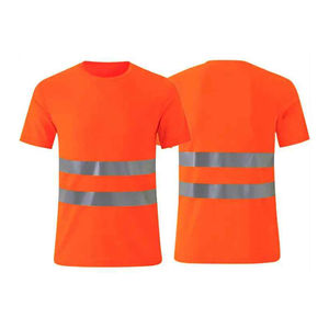 Vis Cotton Polyester High Quality <b>Reflective</b> Safety Shirts Customized Color & Logo Unisex Made in Pakistan - Product Image 1