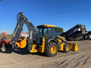 Cargadora Retroexcavadora John Deere 410P 2024, Cargadora de Tractor 310 P-Tier 710 P-Tier, Cargadora Frontal, Cargadora de Ruedas de Alta Eficiencia - Product Image 3