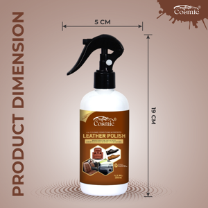 Paquet de polissage de voiture universel brillant en cuir professionnel 300ml - Product Image 3