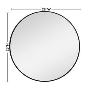 กระจกติดผนังทรงกลมสำหรับตกแต่งบ้านห้องน้ำและโรงแรมมีสีและขนาดที่กำหนดเองได้ - Product Image 6