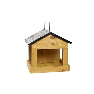 Hot Selling Wooden Bird Nesting Box Feeder Bulk Price Wood Bird Nesting Feeder Station Buy From Indian Exporter