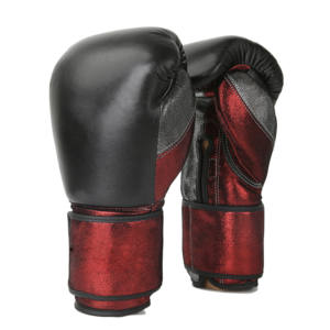 Guantes de boxeo para adultos Guantes de boxeo de lucha de cuero transpirables y cómodos de alta calidad para hombres - Product Image 4