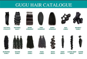 12A Grade Remy 100% paquets de cheveux humains vierges BoneStraight Front Lace Closure Machine Double Trame Extension de cheveux personnalisable - Product Image 6