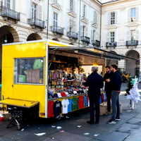 Camion de vente de vêtements mobile à prix avantageux, boutique mobile, camion de vente de bijoux mobile, remorque de boutique mobile