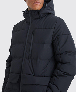 Vêtements de pain de marque de rue pour hommes 90% veste de canard blanc en cachemire manteau épais avec fermeture à glissière coupe ample pour l'hiver - Product Image 3