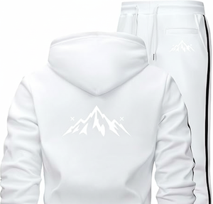 Survêtement personnalisé unisexe |   Capuche d'hiver |   100% coton lourd |   Anti-bactérien et respirant |   Doublure en polaire - Product Image 4