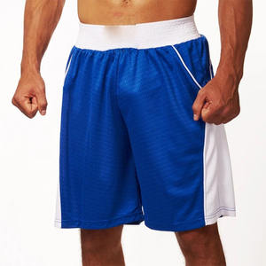 Pantalones cortos de boxeo Cintura elástica ancha tela de satén ligero diseño duradero perfecto para partidos y sparring Pantalones cortos de boxeo - Product Image 1