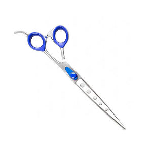 Ciseaux de toilettage pour animaux de compagnie sur mesure ciseaux droits miroir ciseaux pour animaux de compagnie coupe de cheveux cisailles de toilettage avec vis réglable - Product Image 3