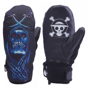 Fabricante y Exportador de Guantes de Piel Personalizados con Pantalla Táctil Térmica con Impresión por Transferencia de Calor para Ciclismo al Aire Libre en Invierno - Product Image 1