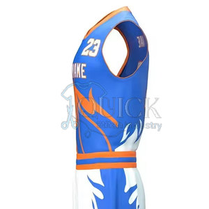 Uniforme de basket-ball de vêtements de sport de plein air personnalisés de haute qualité 100% matériau en polyester - Product Image 5