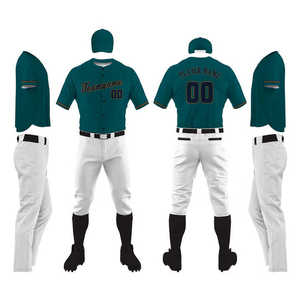 Ropa Deportiva Personalizada, Uniforme de Béisbol, Conjuntos de Ropa de Equipo, Transpirable, de Secado Rápido, 100% Poliéster, para Hombre Adulto, Nueva Llegada - Product Image 1
