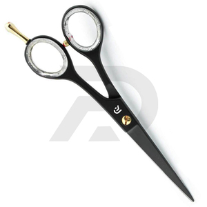 Tijeras de pelo profesionales simétricas clásicas, cuchillas de concha curvas afiladas, tijeras de peluquero de acero inoxidable, suministros de peluquería - Product Image 6