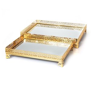 Nouvelle arrivée Forme carrée irrégulière Designer Tray Couleur noire pour la maison Hôtel & Restaurants avec personnalisation disponible - Product Image 6
