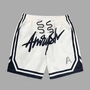 Short de course pour hommes personnalisé de haute qualité Vente en gros OEM Fitness professionnel Maille grande taille Séchage rapide - Product Image 1