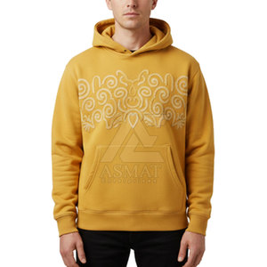 Sudaderas con capucha personalizadas para hombre, ropa informal, mezcla de algodón, sudadera con capucha bordada para hombre - Product Image 2