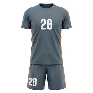 Ensemble de maillots de football personnalisés 100% polyester avec impression par sublimation Galaxy, respirant, pour l'entraînement en équipe - Product Image 4
