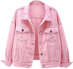 Nueva Chaqueta Vaquera 100% Algodón para Hombre, Estilo Vintage, Color Sólido, Botón Único, Informal, Transpirable, con Logotipo Frontal Personalizable - Product Image 6