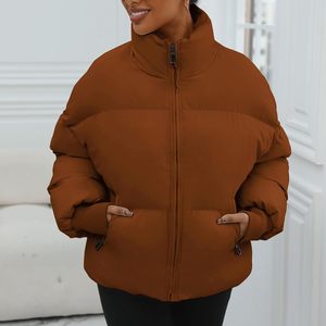 Chaqueta acolchada de invierno hecha de fábrica directa de Venta caliente para mujer Chaqueta acolchada larga de talla grande con cierre de cremallera Chaqueta acolchada - Product Image 3