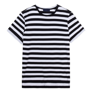 T-shirt da uomo alla moda, stile casual, in cotone, tessuto morbido e traspirante, manica corta, girocollo, vestibilità rilassata, per l'uso quotidiano estivo - Product Image 6