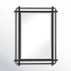 Miroir mural ovale noir opulent orné, rehaussant les intérieurs luxueux avec une présence artistique de décoration intérieure haut de gamme - Product Image 3