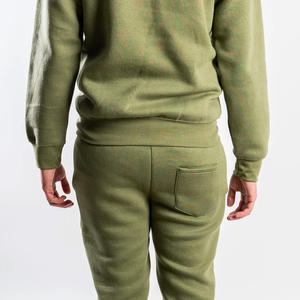 Chándales de algodón mejor calificados Chándales de hombre baratos Sudaderas con capucha personalizadas y conjuntos de Jogger Streetwear Chándales de moda para hombres - Product Image 5