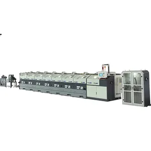 Máquina profesional de trefilado de línea recta para reducir el diámetro del alambre, troqueles de dibujo, polvo de dibujo, solución integral