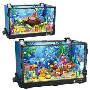 Kit de Construcción Creativo Lego MOC con Decoración de Peces de Acuario para Decoración del Hogar o la Oficina - Product Image 1