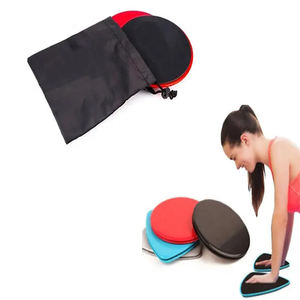 Discos deslizantes compactos de doble cara, paquete de 2 deslizadores de núcleo de Fitness en casa para un ejercicio efectivo para hacer ejercicio - Product Image 1