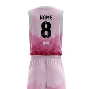 Diseña tu propio uniforme de baloncesto con logotipo en precio al por mayor Venta caliente Uniforme de baloncesto en stock - Product Image 5