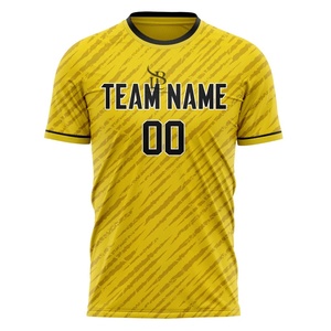 Maillot de football à manches courtes pour hommes, très vendu, respirant, à séchage rapide, avec logo, nom et impression personnalisée - Product Image 6
