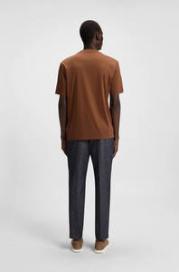 เสื้อยืดลำลองสำหรับผู้ชายสีพิเศษออกแบบได้ตามที่ต้องการมีโลโก้ด้านหน้า - Product Image 4