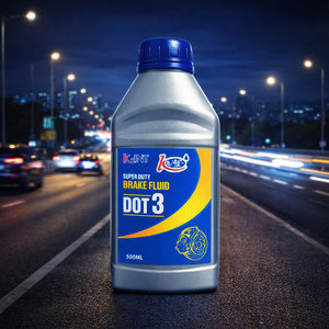 Líquido de Frenos Hidráulico a Base de Glicol Fleet Pro DOT3, 500 ml, Alto Rendimiento, Seguridad Automotriz para Autos, Motos, Camiones, Todo Clima - Product Image 1