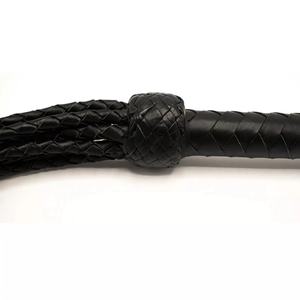 JEXMOO Fouets en cuir faits main personnalisés, outils artisanaux, noir, nouvelle arrivée, 2 ensembles d'équipements de bondage pour adultes, international - Product Image 5