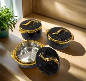 Juego de Recipientes para Buffet, Calentadores de Comida, Platos para Calentar, Recipiente de Acero Inoxidable para Restaurante, Ecológico con Tapa de Hierro Fundido - Product Image 1