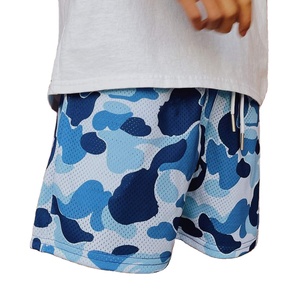 Pakistan made Wholesale New Arrival 2025 Custom Logo Summer Beach Camo Print Shorts Wholesale Custom Shorts For Men And Women - Product Image 5