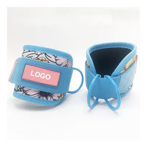 Good Quality Custom Logo Gym Cable Machine <b>Work</b> Out <b>Belt</b> Neoprene Material Ankle Straps Durable Adjustable Non-Slip Hot Sale - Product Image 5