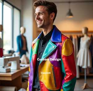 Chaquetas de Cuero Genuino Hechas a Medida |   Fabricante Profesional de Moda, Proveedor de Fábrica de Ropa de Cuero OEM - Product Image 6